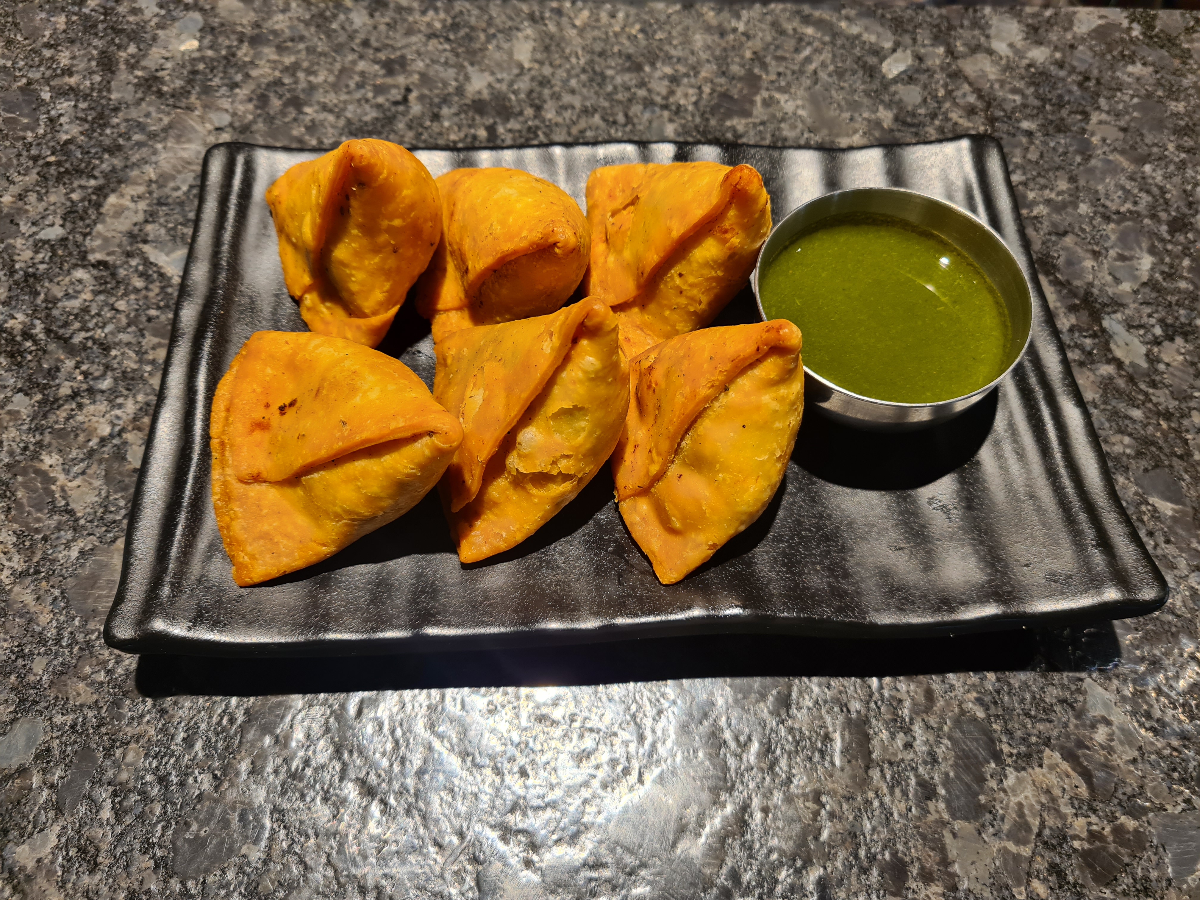 Mini Keema Samosas